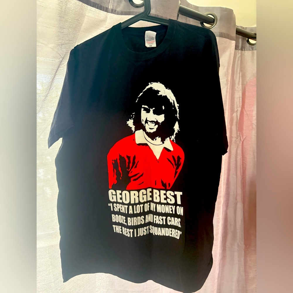 George Best Manchester United Shirt XL